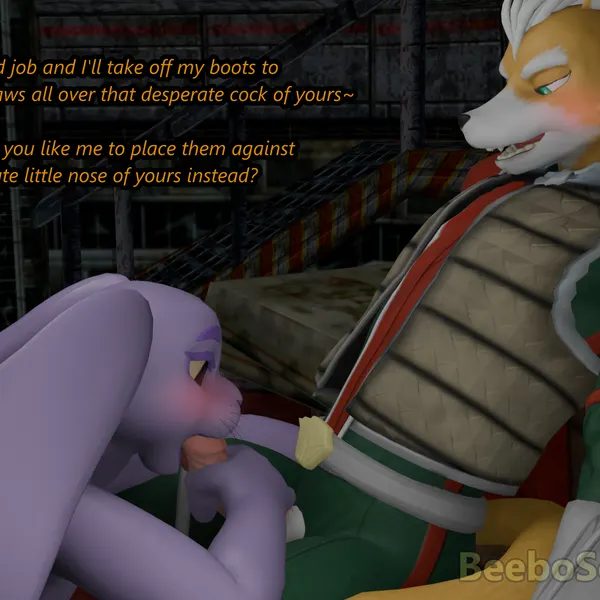 beebo (beebosceebo), fox mccloud (nintendo, star fox) created by beebosceebo