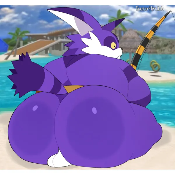 big the cat (sega, sonic adventure) created by doctorhiruluk