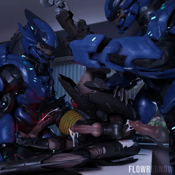 blade wolf (halo (series), konami) created by russy (artist)