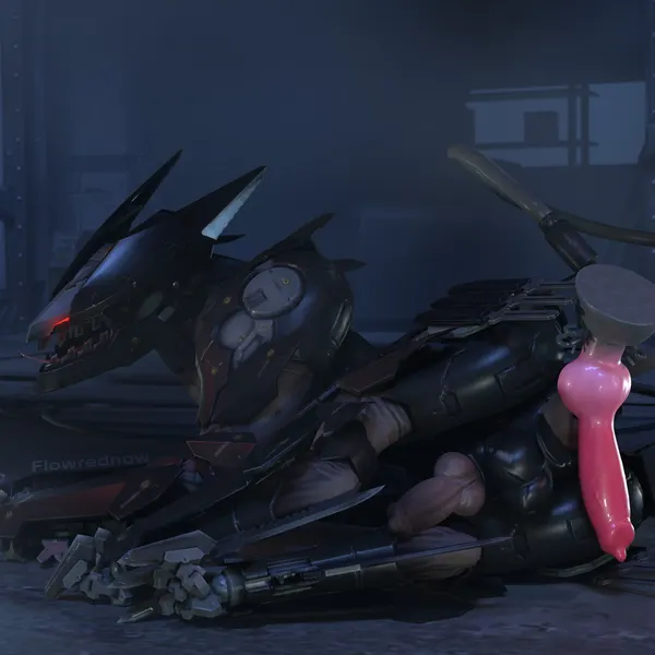 blade wolf (konami, metal gear) created by russy (artist)