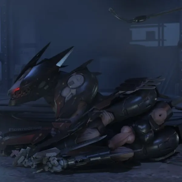 blade wolf (konami, metal gear) created by russy (artist)