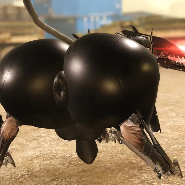 blade wolf (konami, metal gear) created by willie piv