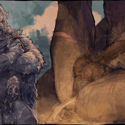 blaidd (elden ring) (elden ring, fromsoftware) created by fanofthefurr