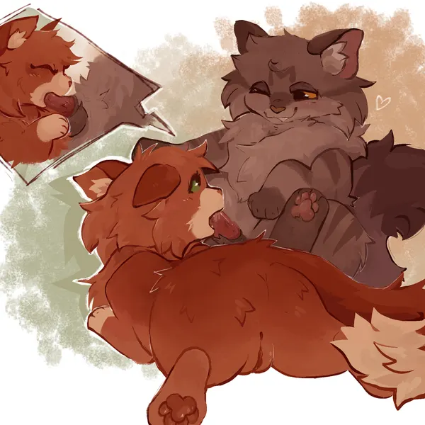 brambleclaw (warriors), squirrelstar (warriors) (warriors (book series)) created by waterthissport
