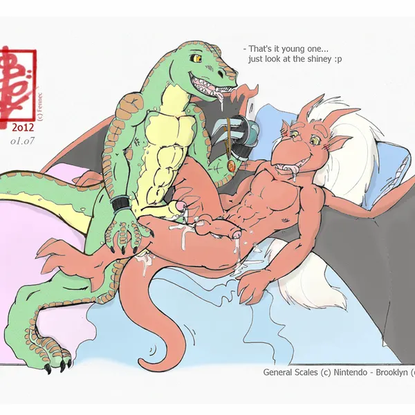 brooklyn (gargoyles), general scales, sharpclaw lady (star fox) (disney, gargoyles) created by fennec (artist)