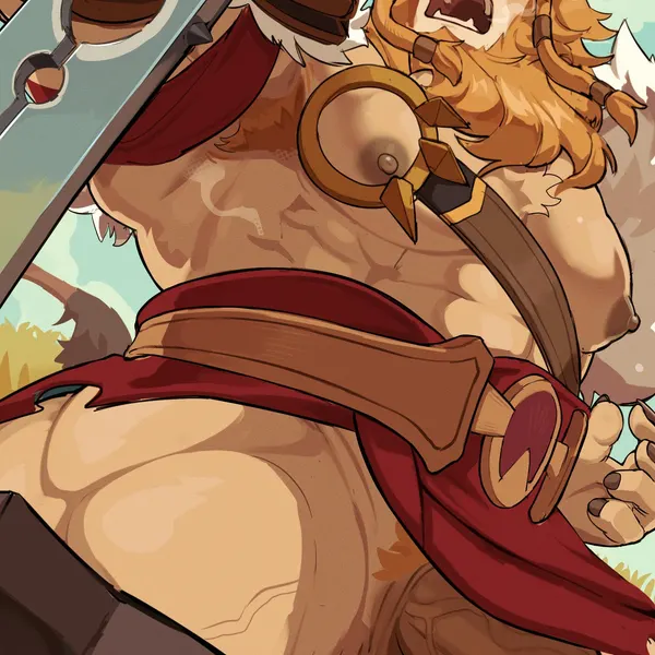 brutus (afk arena) (afk arena, lilith games) created by keidoro kemono