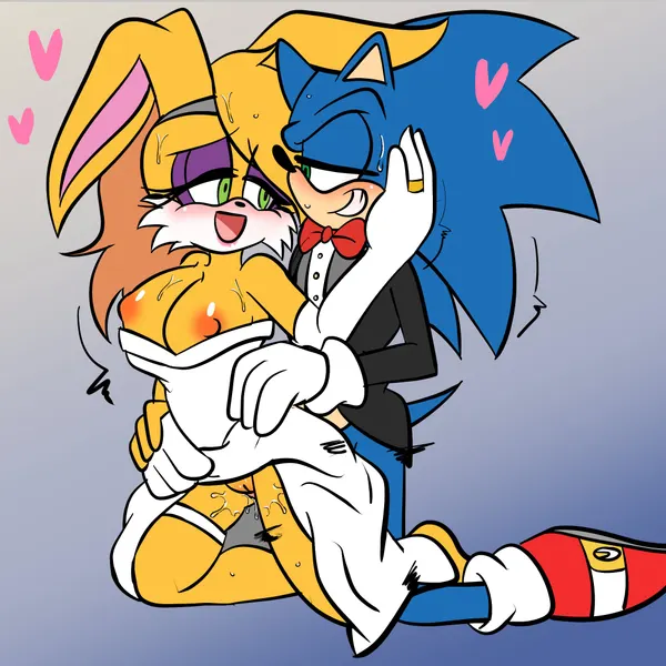 bunnie rabbot, sonic the hedgehog (archie comics, sega) created by demichan