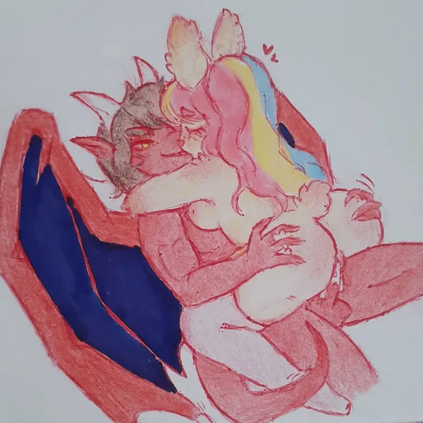 bunny (suzeart), pyron (mythology) created by suzeart