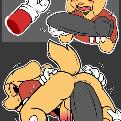 caine (tadc), scratch (tadc) (glitch productions, the amazing digital circus) created by saku1saya