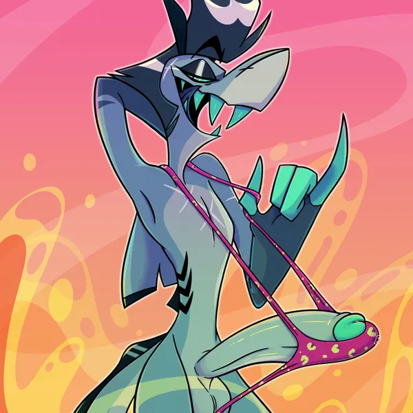 chazwick thurman (hellaverse, helluva boss) created by sheiksdweirdo