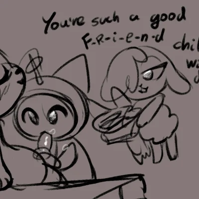 cheezborger (chikn nuggit), chikn nuggit (chikn nuggit), cofi (chikn nuggit) (chikn nuggit) created by soulcentinel