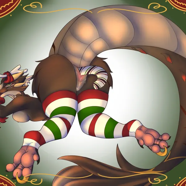 christmas, dungeons and dragons created by nelly's illustrations