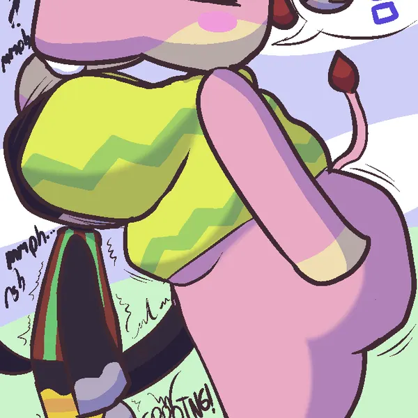 clara (animal crossing), joe (animal crossing) (animal crossing, nintendo) created by klutzatdusk