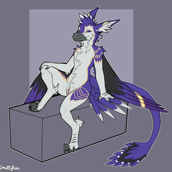 cobalt (cobalt raptor) created by smuttykiva