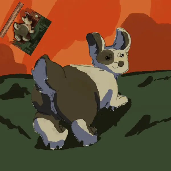 cookie clicker rabbit (cookie clicker) created by ravenfangs