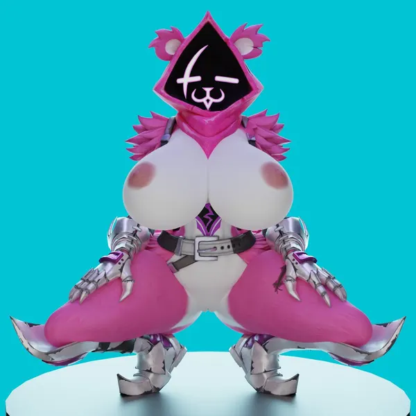 cuddly (fortnite) (epic games, fortnite) created by feversfm