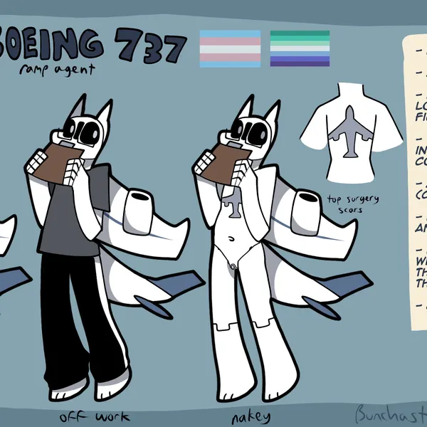 eli the plane (bunchasticks) (boeing, boeing 737) created by bunchasticks