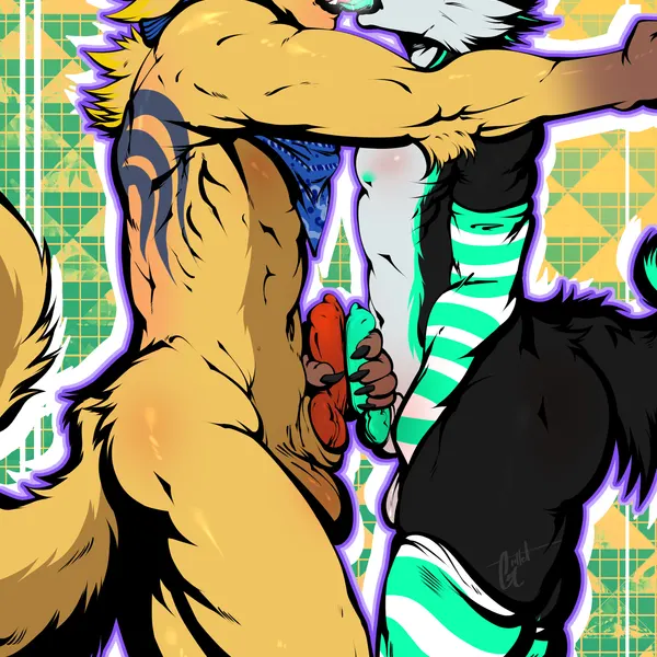 elixir (mythicalthefox), jasper (jasperazzi) created by nevrhka