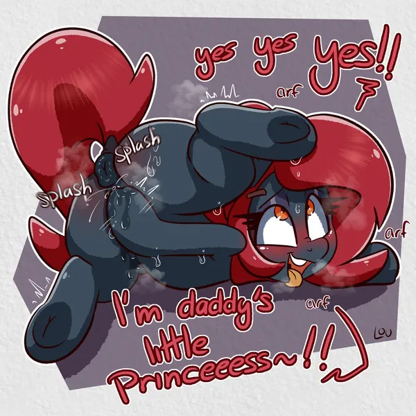 fan character (hasbro, my little pony) created by louvely