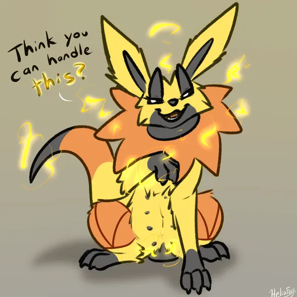 fan character, tesla (heliofox) (fakemon, nintendo) created by heliofox