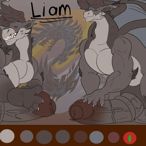 fan character, william (liamdasnack) (capcom, monster hunter) created by nightbuster