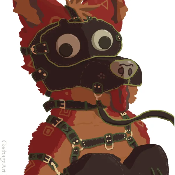 fancy dawg created by garbage art