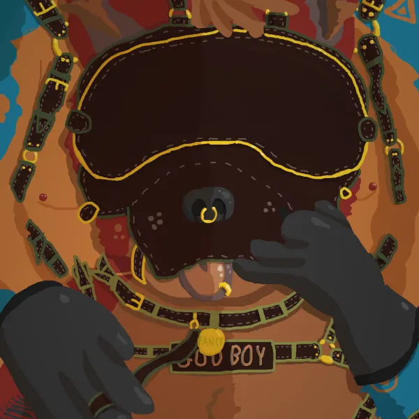 fancy dawg, max(garbage art) created by garbage art