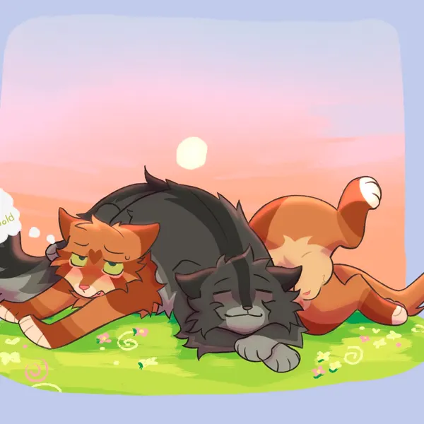 firestar (warriors), graystripe (warriors) (warriors (book series)) created by littleperrito