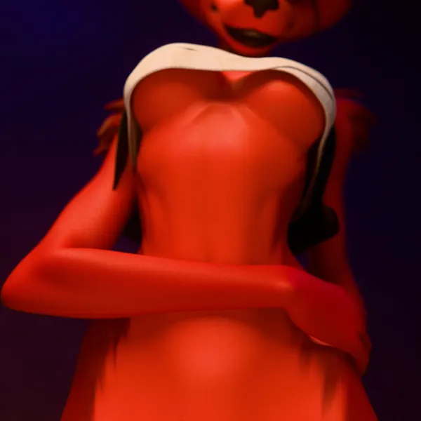 foxy (fnaf) (five nights at freddy's, pussy-cat (meme)) created by thicchips