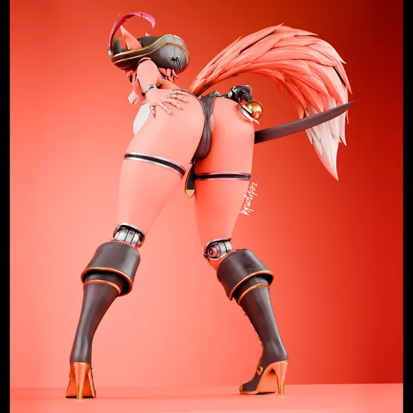 foxy (fnaf) (five nights at freddy's, scottgames) created by zelyonka