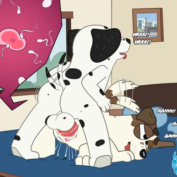 frank (bluey), jack's dad (bluey) (bluey (series)) created by grolarbearsins