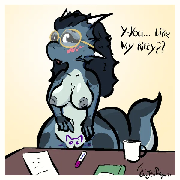 freesia (pussy-cat (meme)) created by tulipsanddragons