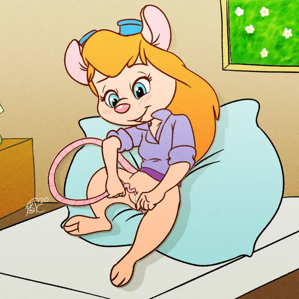 gadget hackwrench (chip 'n dale rescue rangers, disney) created by beavertailcove
