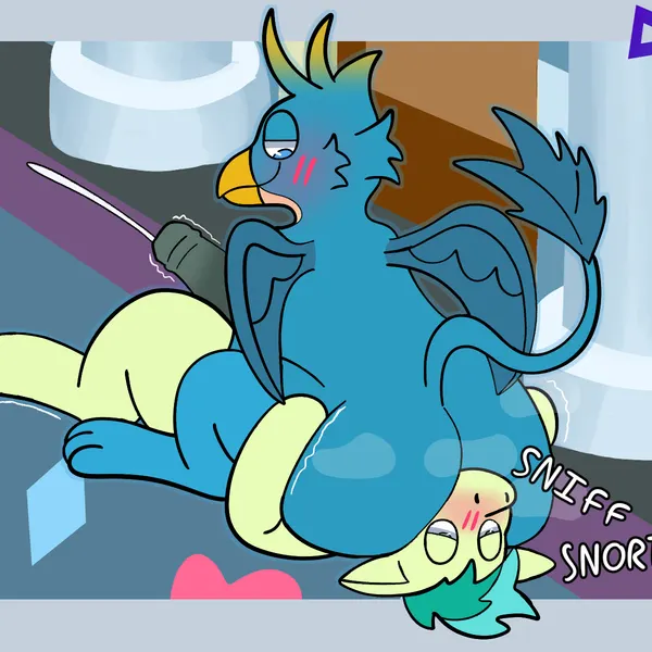 gallus (mlp), sandbar (mlp) (friendship is magic, hasbro) created by december dreams