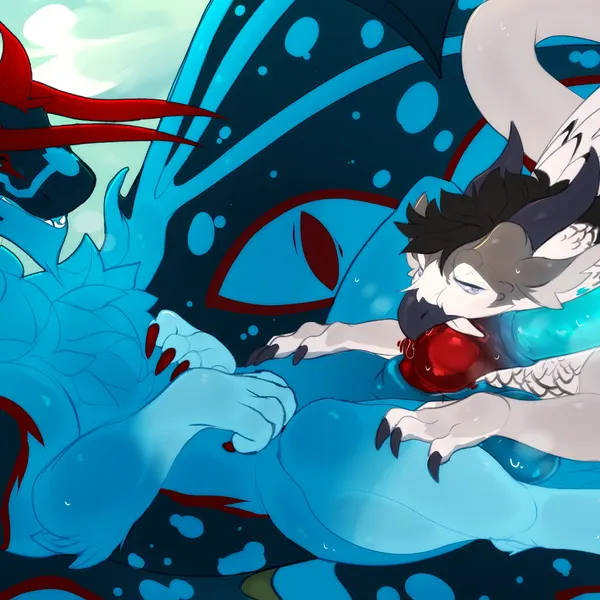 haloren, silver (silverandcyanide) (mythology) created by glaredendriago