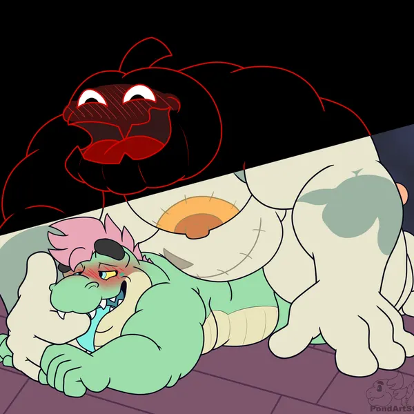 jackenstein, vic (victorystarz) (deltarune, undertale (series)) created by pondart studios