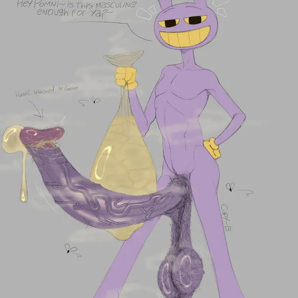 jax (tadc) (glitch productions, the amazing digital circus) created by capy b