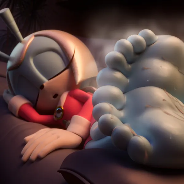 jewel the beetle (idw publishing, sega) created by milkmeister3d