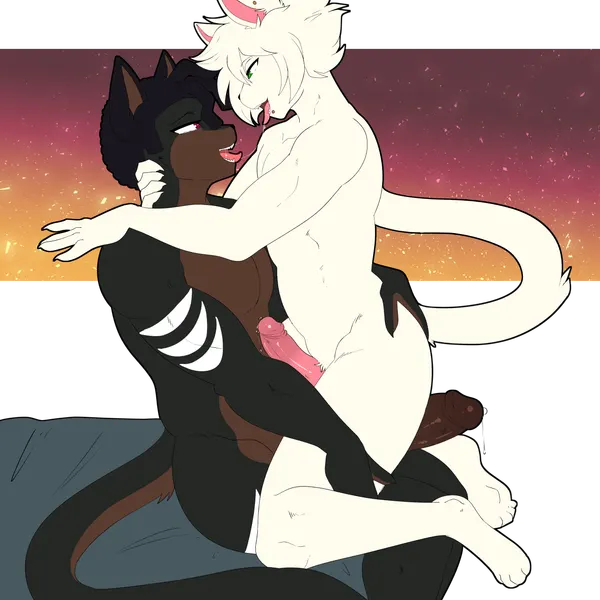 kay (nezuruiart), trevor (munkeesgomu) created by munkeesgomu