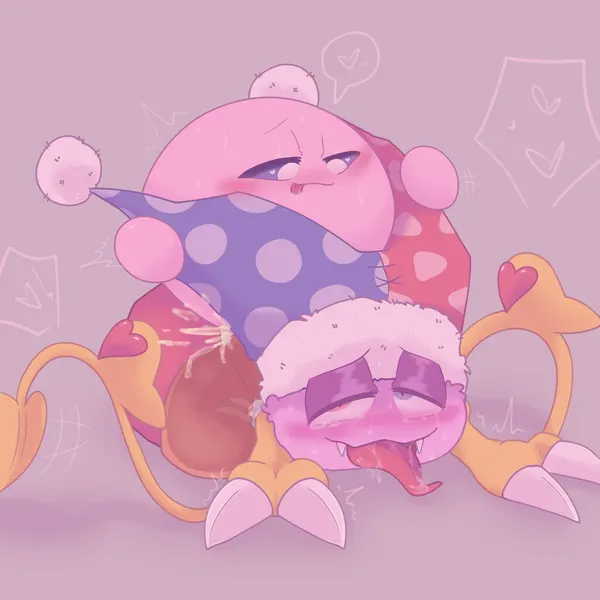 kirby, marx (kirby) (kirby (series), nintendo) created by ariarik o0