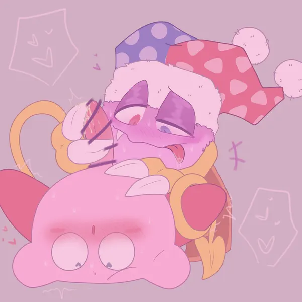 kirby, marx (kirby) (kirby (series), nintendo) created by ariarik o0