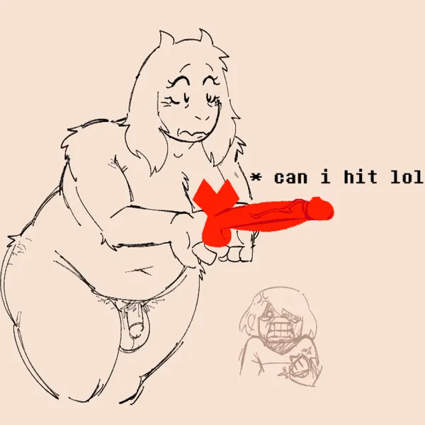 kris dreemurr, toriel (deltarune, undertale (series)) created by fembunns