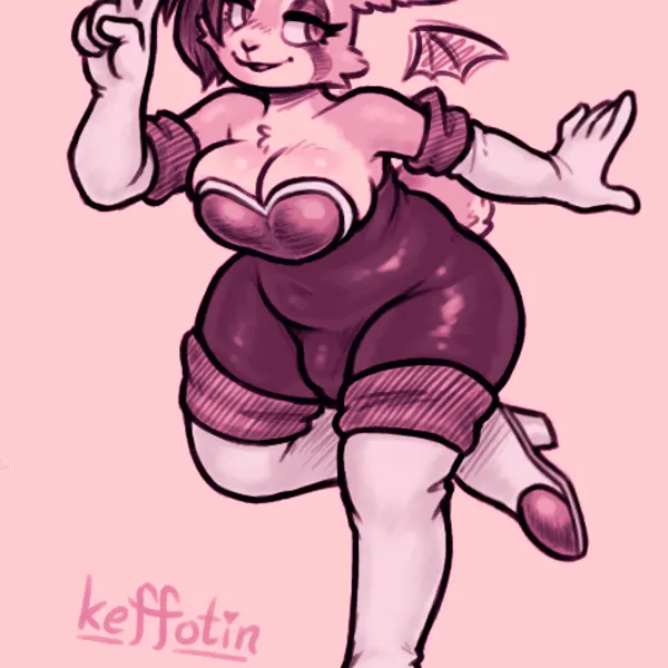 lacey (colabun), rouge the bat (sega, sonic the hedgehog (series)) created by keffotin