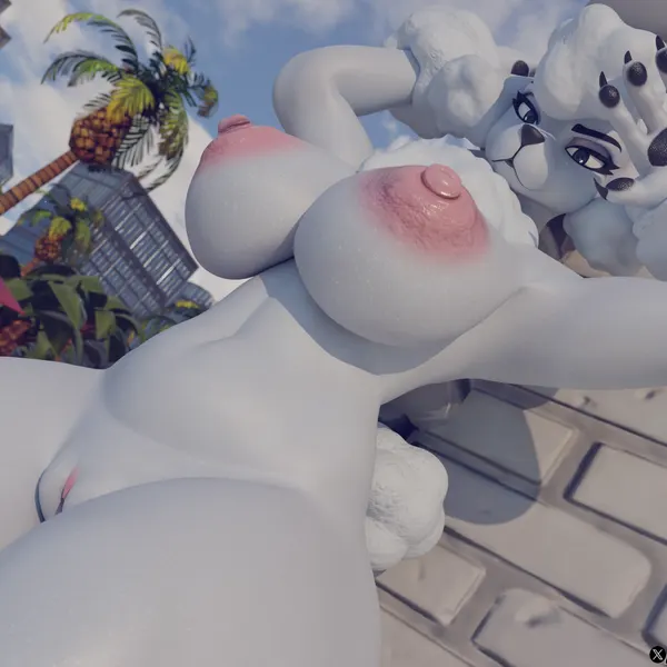 lady poodlina (epic games, fortnite) created by dragonantojos