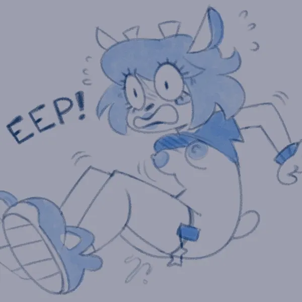 lammy lamb (parappa the rapper, sony corporation) created by chipposter