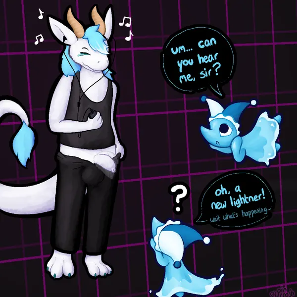 languedoc (deltarune, mythology) created by pincoosh