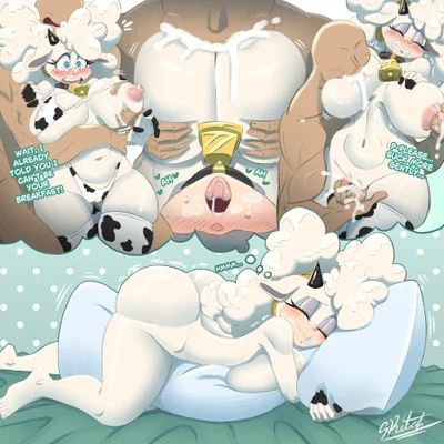 lanolin the sheep (sonic) (idw publishing, sega) created by dcelestial