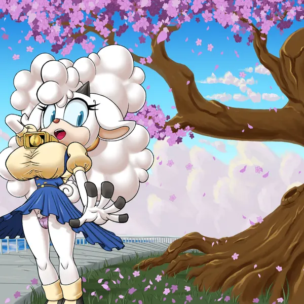 lanolin the sheep (sonic) (idw publishing, sega) created by fuzzycogs