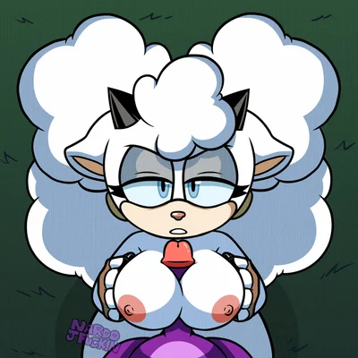 lanolin the sheep (sonic) (idw publishing, sega) created by nardojfuckin