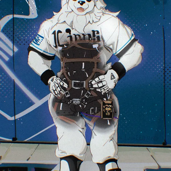 leo (saitama seibu lions) (dungeon-lab coyote, nippon professional baseball) created by reykn